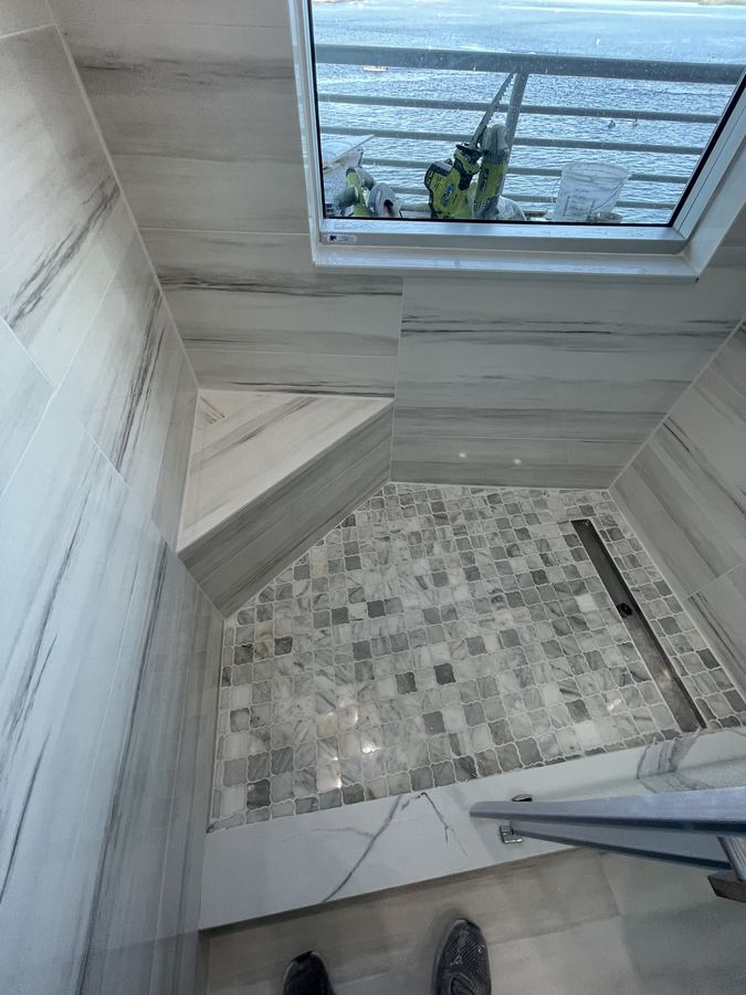 Marble & Mosaic Bath